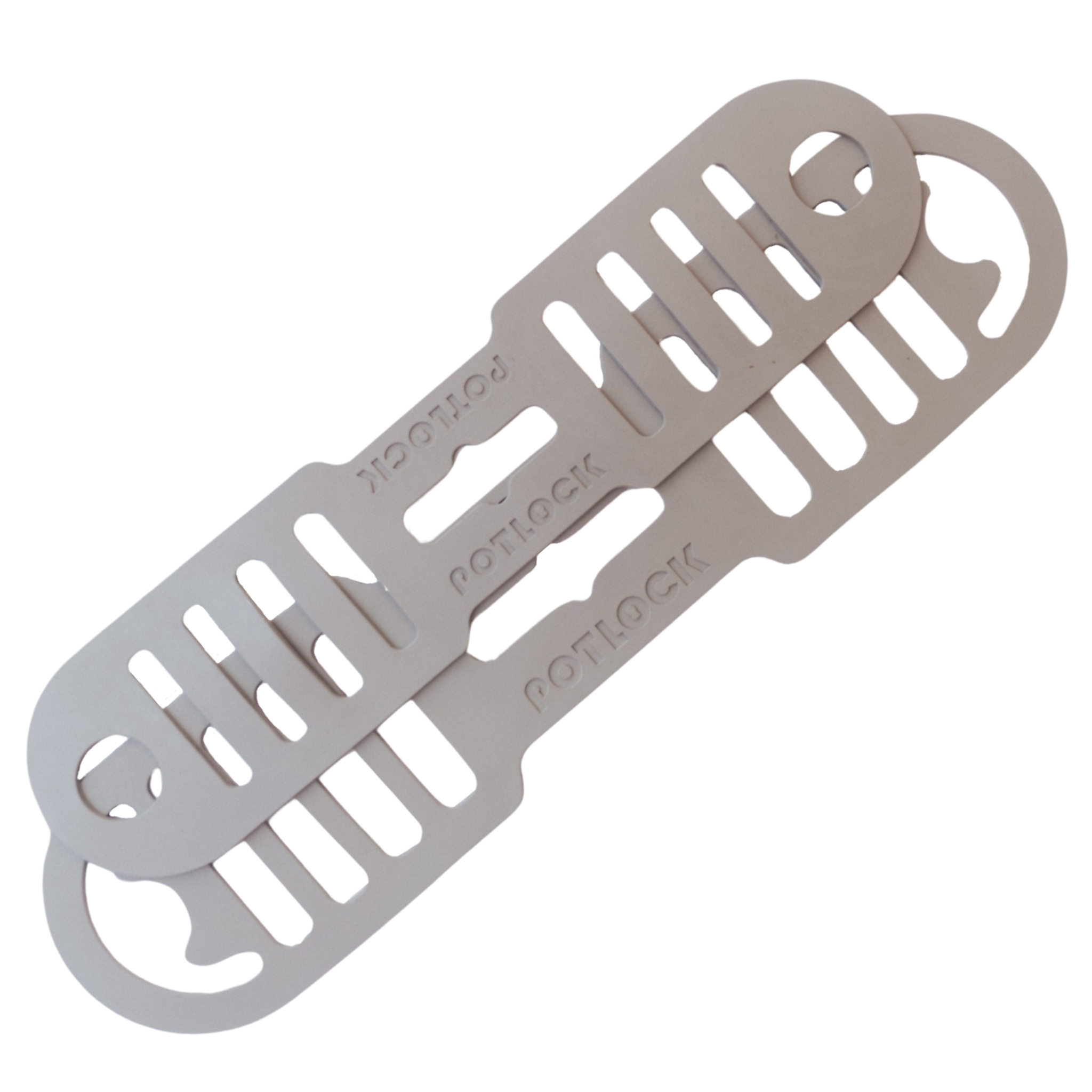 PotLock Lid Securing Straps – Spill-Proof Food Transport Solution for Casseroles, Slow Cookers, and Pots Gray Potlock Lid Latch